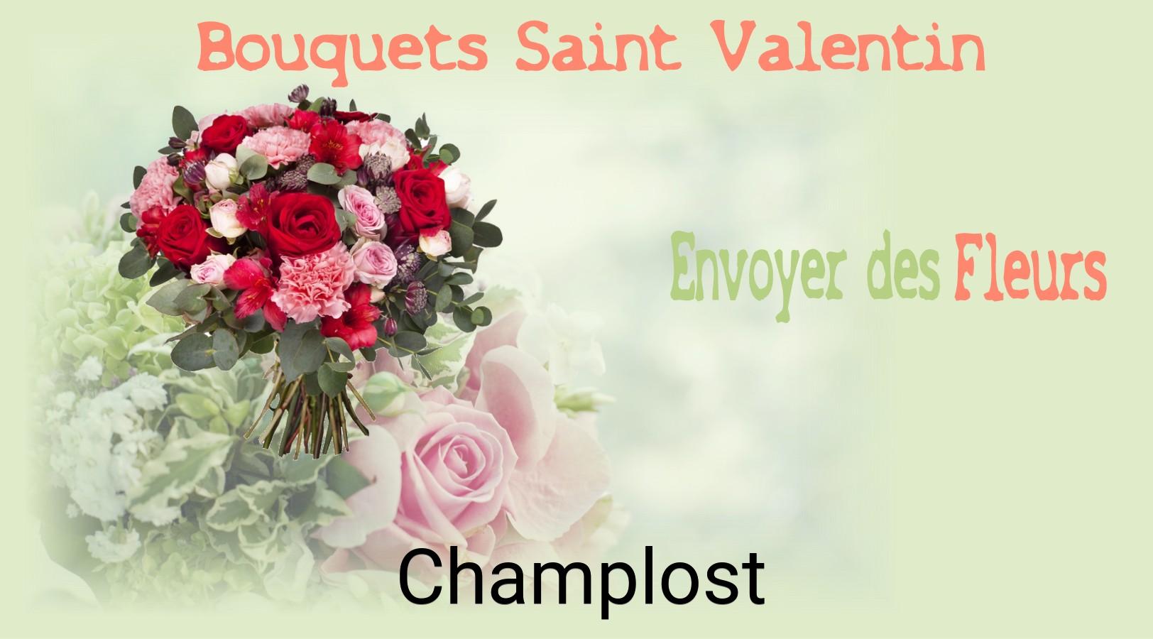 Roses de Saint-Valentin livrées à Champlost